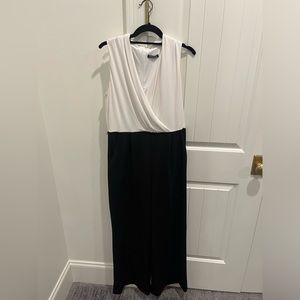 Tommy Hilfiger Black and White Jumpsuit